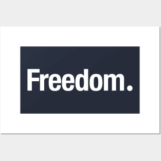 Freedom. Posters and Art